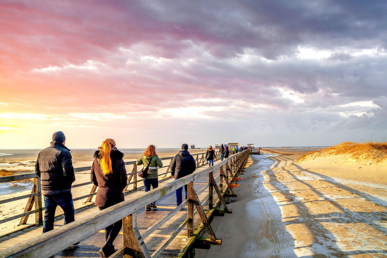 Seebrücke St. Peter Bad